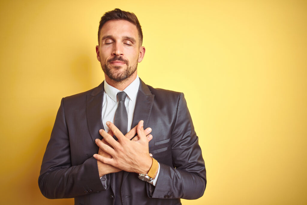 A professional with an empathy-driven sales mindset